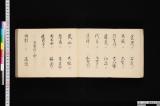 《諸座能目録》