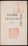 Flore francaise, ou, Descriptions succinctes de toutes les plantes