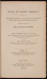 A flora of North America : containing abridged descriptions of all the known indigenous and naturalized plants growing north of Mexico; arranged according to the natural system