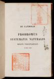 Prodromus systematis naturalis regni vegetabilis, sive enumeratio contracta ordinum, generum, specierumque plantarum huc usque cognitarum, juxta methodi naturalis normas digesta